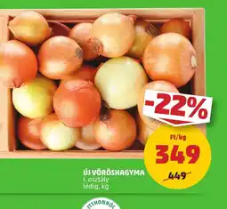 PENNY Új vöröshagyma ajánlat
