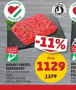 PENNY Darált sertés-marhahús ajánlat