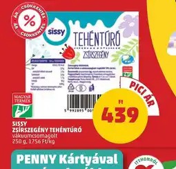 PENNY Sissy Zsírszegény Tehéntúr ajánlat