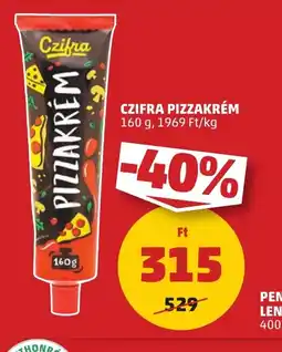 PENNY Czifra Pizzakrém ajánlat