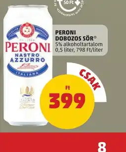 PENNY Peroni dobozos sör ajánlat