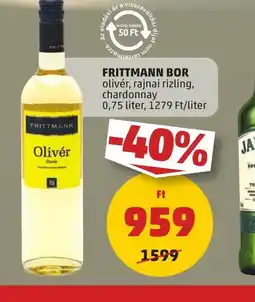 PENNY Frittmann Bor ajánlat