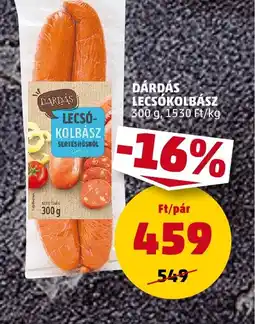 PENNY Dárdás Lecskolbász ajánlat