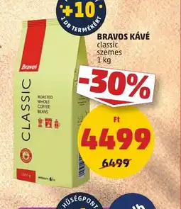 PENNY Bravos Kávé Classic ajánlat
