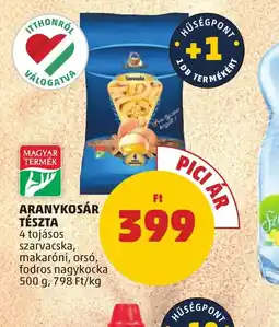 PENNY Aranykosár Tészta ajánlat