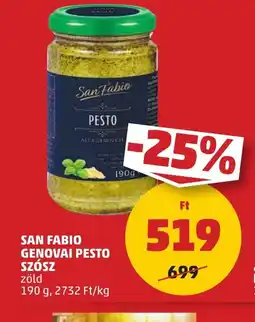 PENNY San Fabio Genovai Pesto Szsz ajánlat