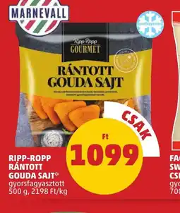 PENNY Ripp-Ropp Rántott Gouda Sajt ajánlat