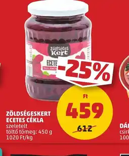 PENNY Zöldségeskert ecetes cékla ajánlat
