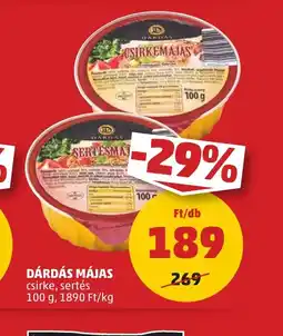 PENNY Dárdás májas ajánlat