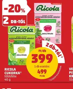 PENNY Ricola Cukorka ajánlat