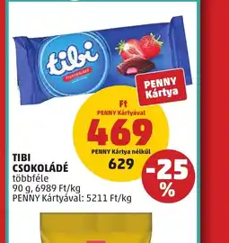 PENNY Tibi Csokoládé ajánlat