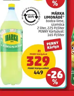 PENNY Márka Limonádé ajánlat