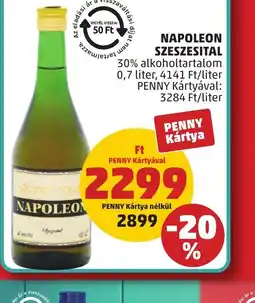 PENNY Napoleon szeszesital ajánlat