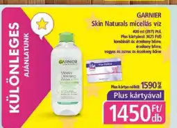 PlusMarket GARNIER Skin Naturals micellás víz ajánlat