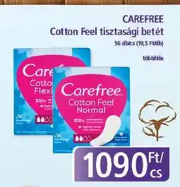 CAREFREE Cotton Feel tisztasági betét