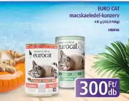 PlusMarket EURO CAT macskaeledel-konzerv ajánlat