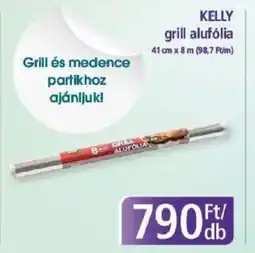 PlusMarket KELLY grill alufólia ajánlat