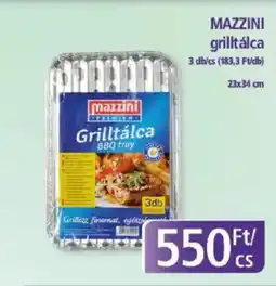 PlusMarket MAZZINI grilltálca ajánlat