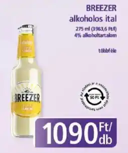 BREEZER alkoholos ital