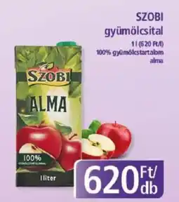 PlusMarket SZOBI gyümölcsital ajánlat