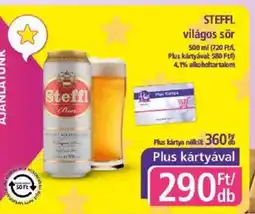 STEFFL világos sör