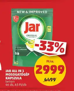 PENNY Jar all in 1 mosogatógép kapszula ajánlat