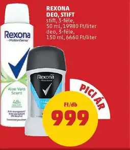 PENNY Rexona deo, stift ajánlat