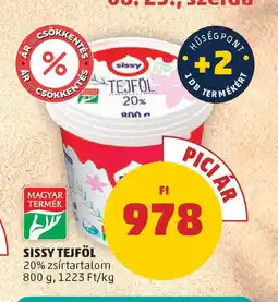 PENNY Sissy tejföl ajánlat