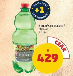 PENNY Koch's ételecet ajánlat