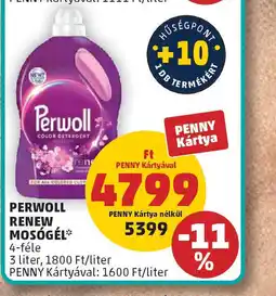 PENNY Perwoll renew mosógél ajánlat