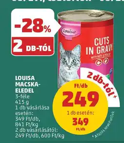 PENNY Louisa macskaeledel ajánlat