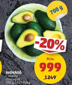 PENNY Avokádó ajánlat