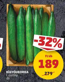 PENNY Kígyóuborka ajánlat