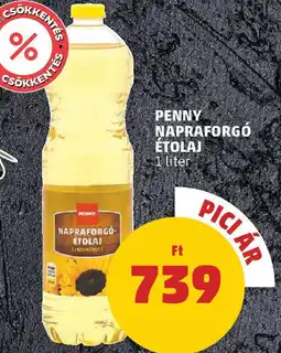 PENNY Penny napraforgó étolaj ajánlat