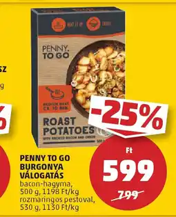 PENNY Penny to go burgonya válogatás ajánlat