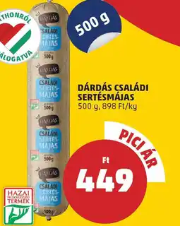 PENNY Dárdás családi sertésmájas ajánlat