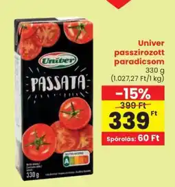 Spar Univer passzírozott paradicsom ajánlat