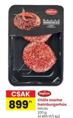 Spar Chilis marha hamburgerhús ajánlat