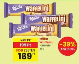 Spar MILKA Waffelini ajánlat