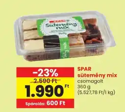 Spar SPAR sütemény mix ajánlat