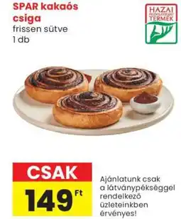 Spar Market SPAR kakaós csiga ajánlat