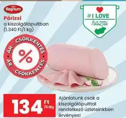 Spar Párizsi ajánlat