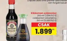 Spar Kikkoman szójaszósz ajánlat