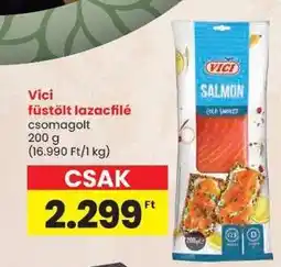 Spar VICI Füstölt Lazacfilé ajánlat