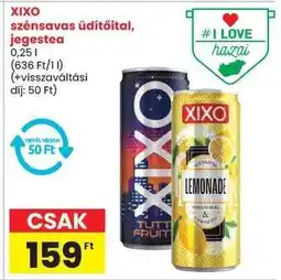 Spar XIXO szénsavas üdítőital, jegestea ajánlat