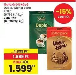 Spar Gala őrölt kávé ajánlat
