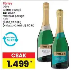 Spar Törley Gála/Talisman ajánlat
