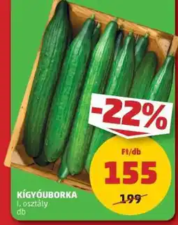 PENNY Kígyóuborka ajánlat