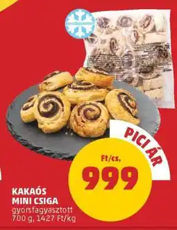 PENNY Kakaós Mini Csiga ajánlat