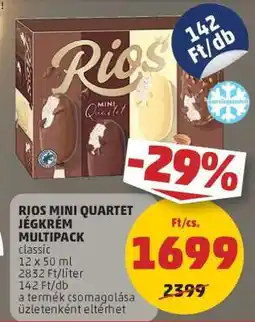 PENNY RIOS MINI QUARTET JÉGKRÉM MULTIPACK ajánlat